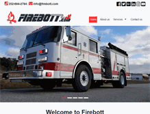 Tablet Screenshot of firebott.com